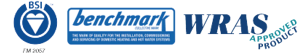 Cylinders accepted by BSI under an ISO 9001:2008 Quality System. Benchmark Collective Mark of Quality for the Installation, Commissioning and Servicing of Domestic Heating and Hot Water Systems. Water Regulations Advisory Service (WRAS) Approved.