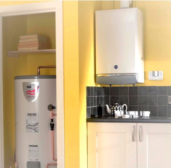 BAXI Megaflo High Efficiency Gas  Boiler fitted by Joseph C Kenny Plumbing & Heating, Co. Cork, Ireland